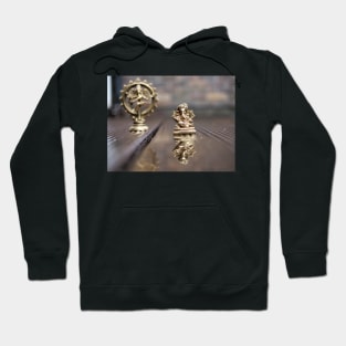 Lord Ganesh reflections in the water with Natraja in the background Hoodie